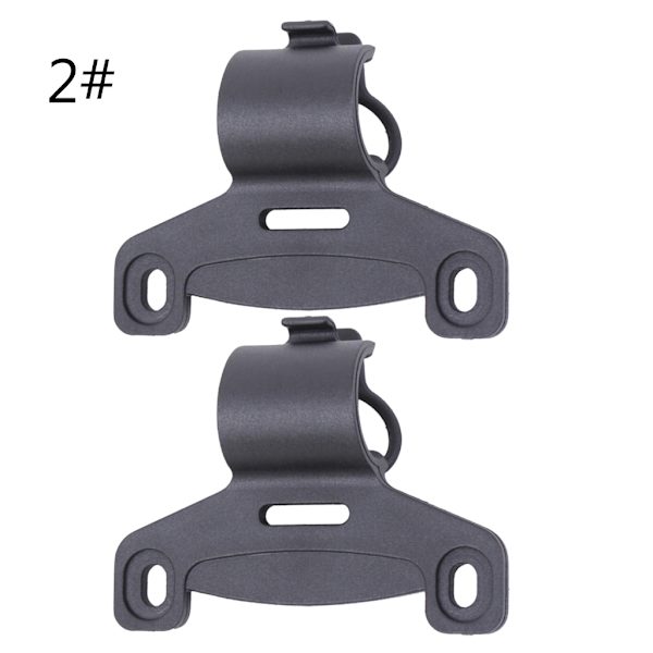 Plast Cyklar Pump Hållare Fast Clip Bracket Cykel Luftpumpar Ram för mountainbikes, landsvägscyklar, utomhuscykling 2pc