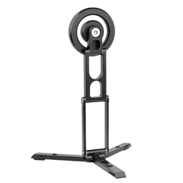 Sammenfoldeligt magnetisk stativ telefonholder til smartphone desktop holder til 15 14 13 12 magnetstativ