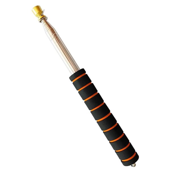 Rustfrit stål flagstang guide pædagogisk pegepind rejseguider 3,0 ml orange