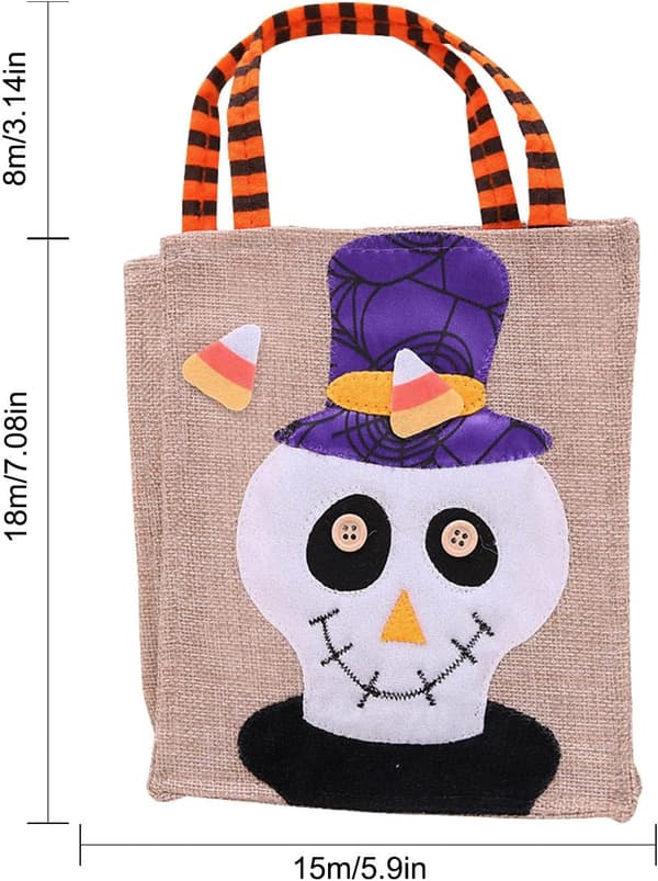 Halloween godisväskor | Non-Woven Trickpåsar för godis och snacks