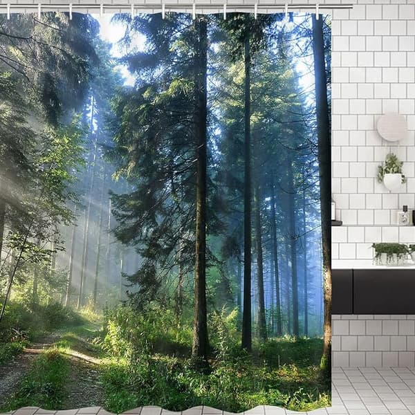 Forest Sunshine Homeenesto Suihkuverho 180 x 180cm Antibact