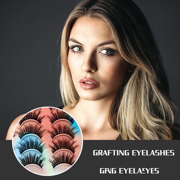 20 par løse øyevipper 3D Faux Mink øyevipper 3 3