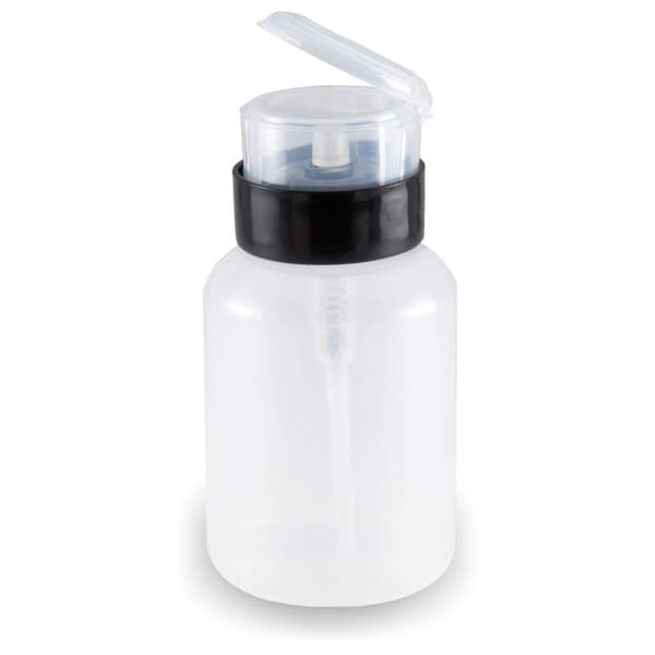 Dispenser pumpe flaske væske dispenser sort transparent