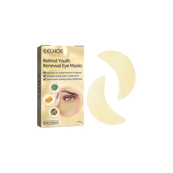 Eelhoe Retinol ögonmask som lyfter, stramar upp och ljusnar upp fina linjer runt ögonen