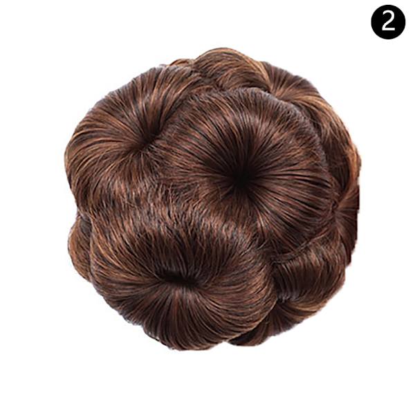 Synthesis Claw Clip Chignon -lisäke, klipsikiinnitteinen hiuslisäke, kihara 2