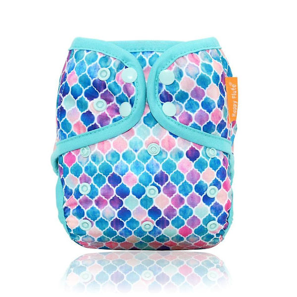 Baby Cloth Diaper Cover xs08s with 2 inserts