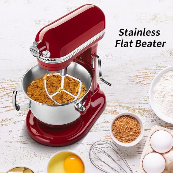 Fladpisker i rustfrit stål til KitchenAid 5 & 6-Quart