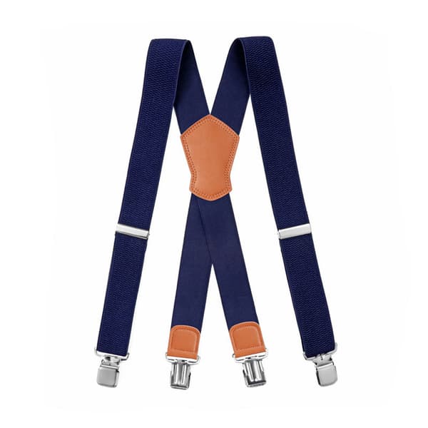 Seler med firkantet klips til mænd - Marineblå, Workwear Co