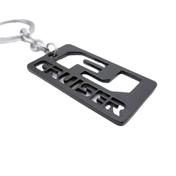 FJ CRUISER Nøkkelring i legering (svart+hvit), gaveideer/fan så
