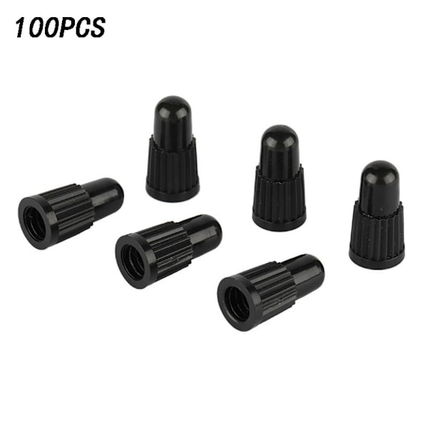 100 ST Sykkeldekkhette Støvtette lokk Stamme Lufthette 100PCS