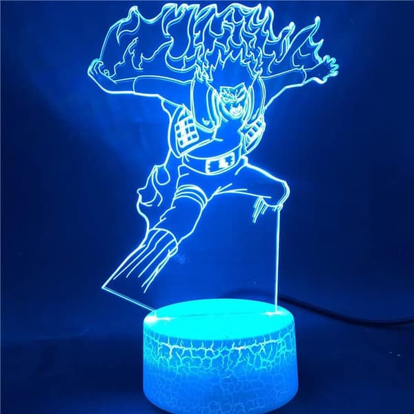 Naruto Kakashi Uchiha Sasuke 3D Illusion Night Light Lamp Sm