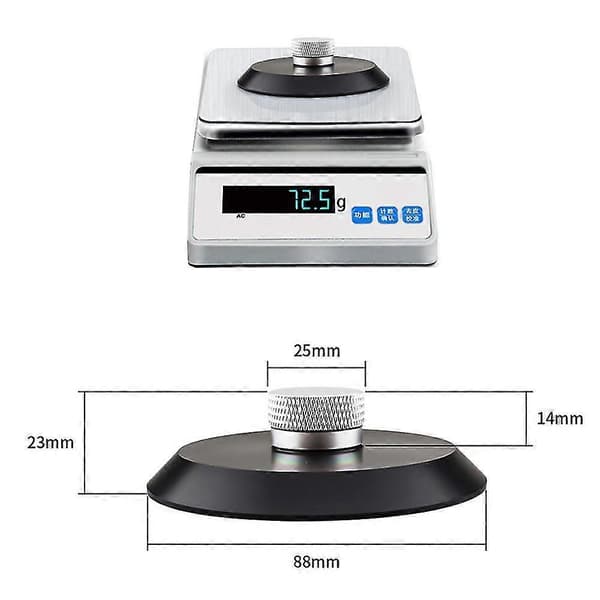 Audio LP Vinyl Skivspelare Skivstabilisator Plattspelarvikt/