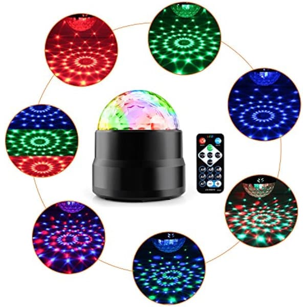 Uppgradera Fullfärger Disco Ball Light dj Light Show Light RGBW led
