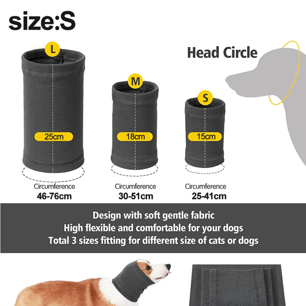 Den originale Happy Hoodie til hunde og katte - Grooming og L