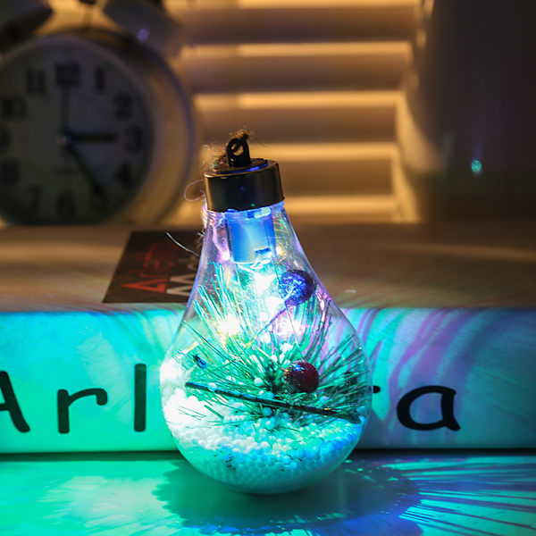 Christmas Led Transparent Christmas Ball Julgranshänge style 5