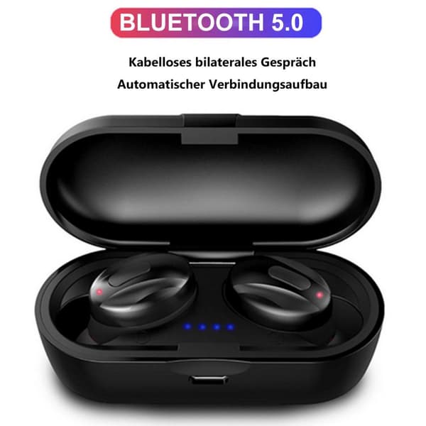 Bluetooth 5.0 Hovedtelefoner Trådløse Ørepropper In Ear Bluetooth Hovedtelefoner