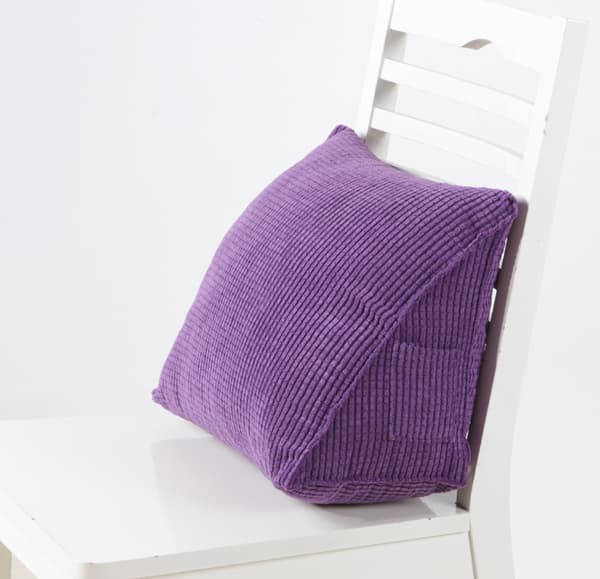 Kilepute for seng og sofa - komfortabel lesepute for lindring av midjen