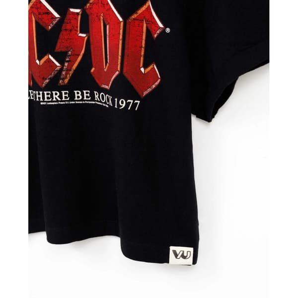 AC/DC Dame/Dame Let There Be Rock T-shirt Sort Black 3XL
