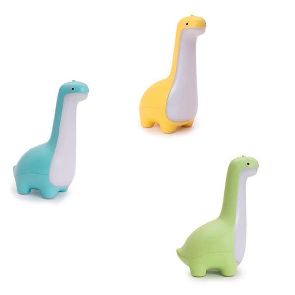 Dinosaur Nattlys Søt Barn Nattlys Øyebeskyttelse Nattbordslampe USB-lading Romdekorasjon Barnegave