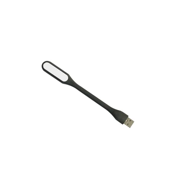 1-Pakning - USB LED-lampe for Bærbare Datamaskiner - Fleksibel-svart