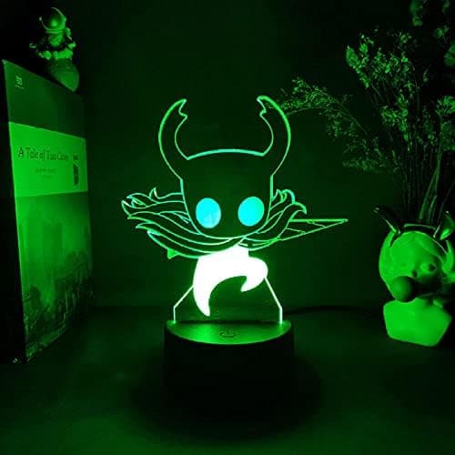 Nyår 2022 3D Night Light, Hollow Knight Figurine Player D