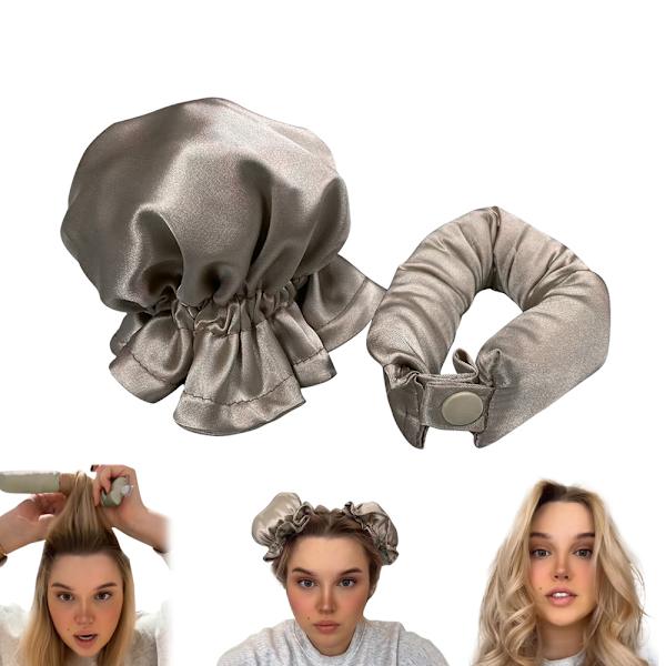 Heatless Curling Set Hårrullar för Heatless Curls Heatless golden