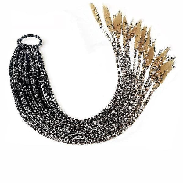 Barn Twist Braid Rope Hästsvans Hårprydnad Tjejhår 12st