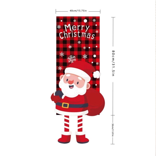 Jul Dörrbanner Fönsterskylt Banners STYLE 4 Style 4