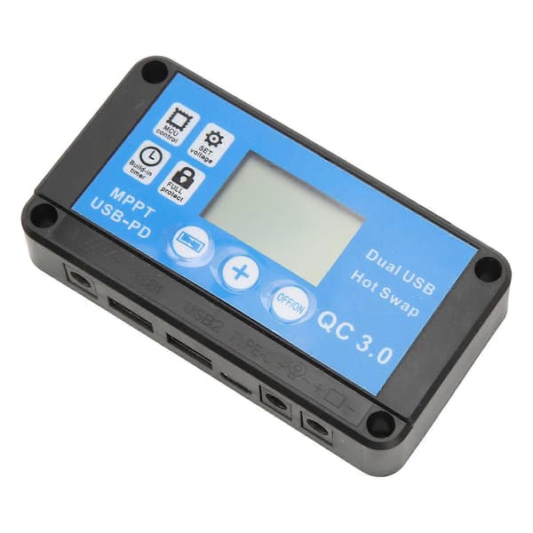 Solpanelssæt 100w Polysilicium Solbatterioplader med 30A MPPT Controller Dobbelt USB-port til Autocampere