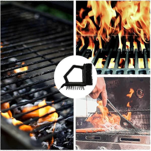 Grillbørste til kulgrill Grillbørste til elektriske grill Rengøringsbørste