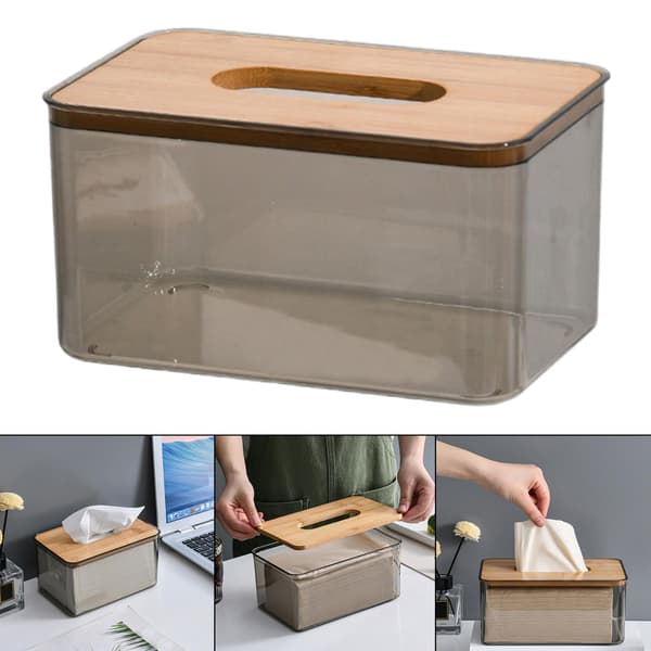 1/2/3/5 Klar Til Væv Box Organizer Fritstående til Hjemmet M 1 Pc