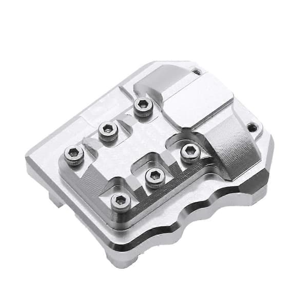 For TRX4 Metalldeksel Foran / Bak for -4 RC Crawler Bil Oppgraderingsdeler, Sølv