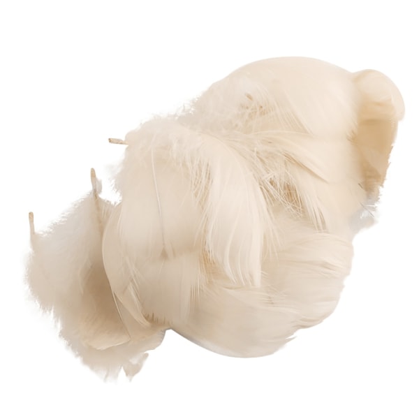 100 st flerfärgad fjäder för genomskinlig bobo-ballongfylld födelsedag bröllopsdekoration DIY-blomsterarrangemang null - A
