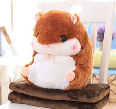 Plysj hamster kosedyr leker 9,7 tommer