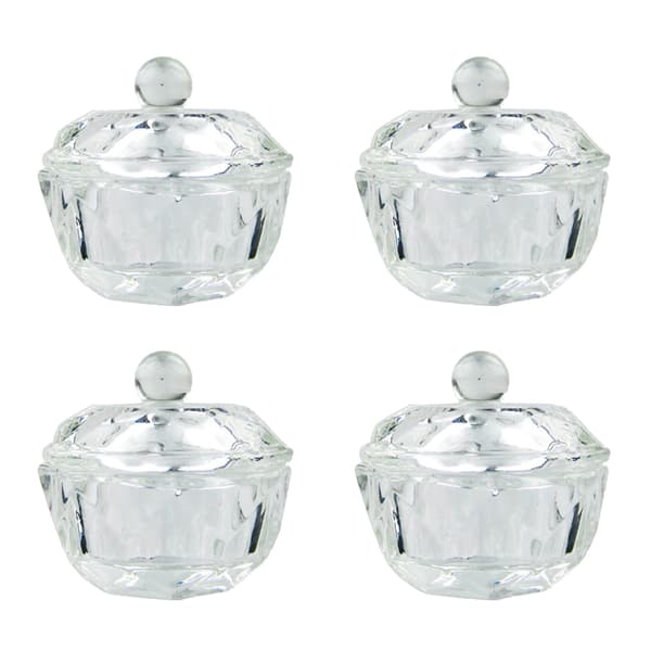 Klar Neglekunst Akrylpulver flydende glaskrystal