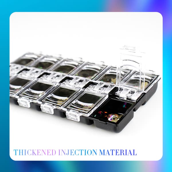 120 stk 3D Nail Art Rhinestones Multi-Shape Glas Skinnende Flatback Sten Dekor A