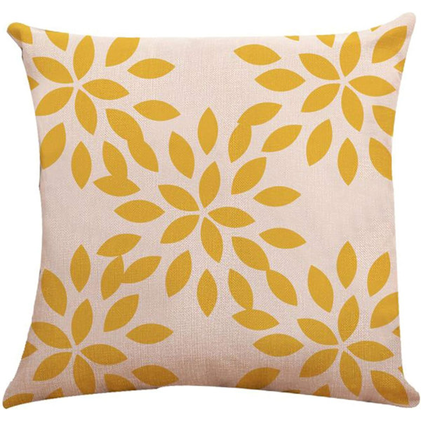 Kuddfodral 18x18 set om 4, modernt cover med soffa, dec