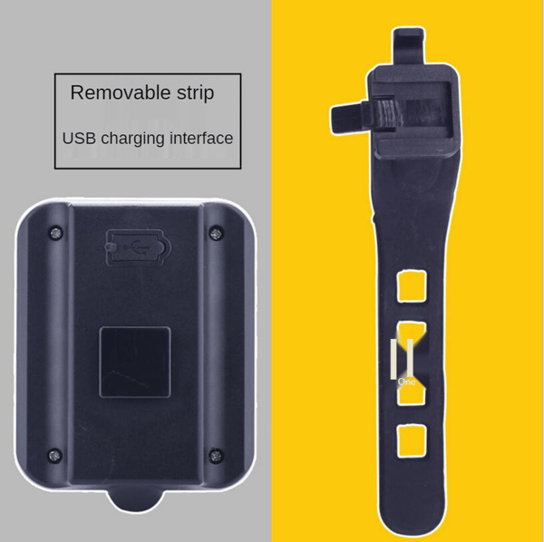 Cykel Smart Sensor Blinkersljus Cykelbakljus black