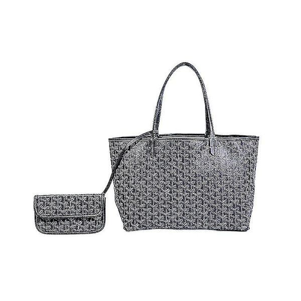 Väska Stor kapacitet Tygväska Moderväska Handväska Presenter Dark Grey L