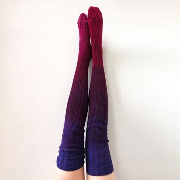 Dame Knæstrømper Strømper Overknæstrømper Tights Bomuldstrømper