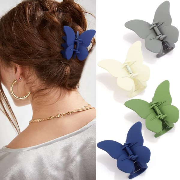 Butterfly Claw Clips 13 STS Stora Butterfly Claw Clips 2,8 tum N