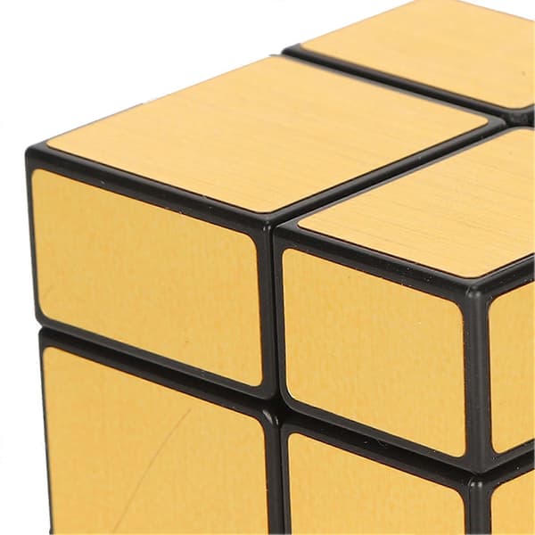 2 kpl Magic Second Order Cube Golden Mirror Puzzle -oppimisleluja lapsille ja aikuisille