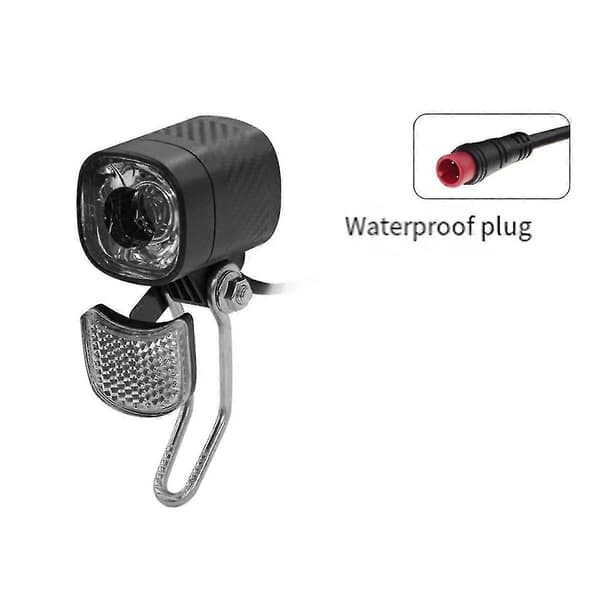 QD470 E-sykkel LED frontlys 6V 12V 24V 36V 48V 60V Sykkellykt Vanntett Frontlys Vanntett