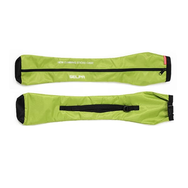 Utendørs Vandring Walking Stick Bæreveske Trekking Pole Bag Black
