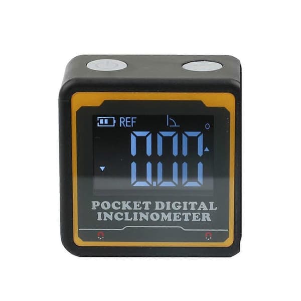 Digital vinkelmåler magnetisk gradskive inklinometer vinkelsøker vinkelnivåboks