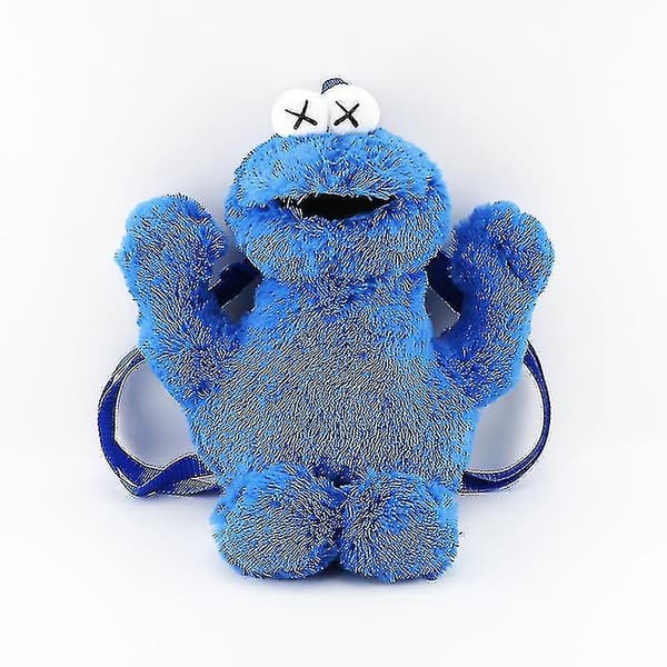 Sesam Street Pehmolelu Cookie Bert Ernie Pehmoreppu_s 10cm Cookie Backpack