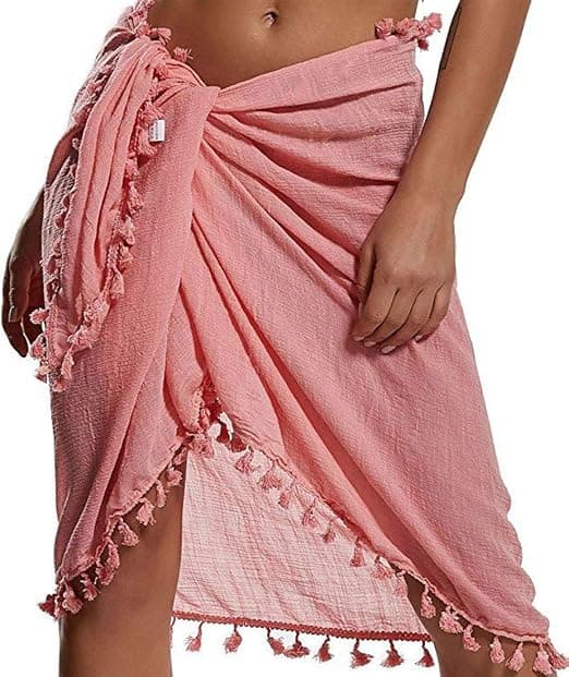 Pulver Beach Wrap for Kvinner, Cover Ups og Saronger Badetøy Beach Co