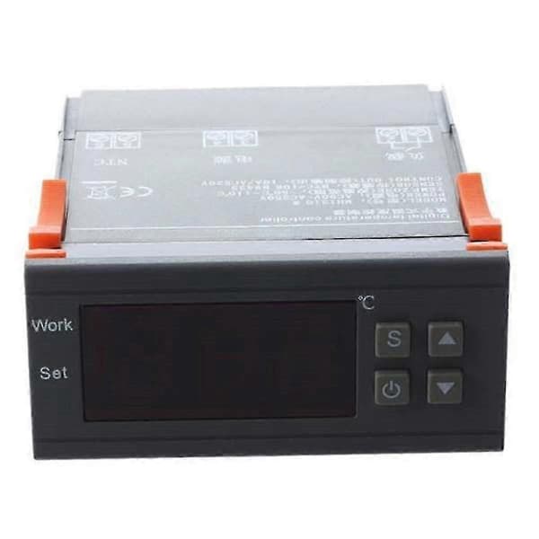 MH1210W Digital temperaturkontroller AC90-250V 10A 220V termostatregulator med sensor, oppvarming
