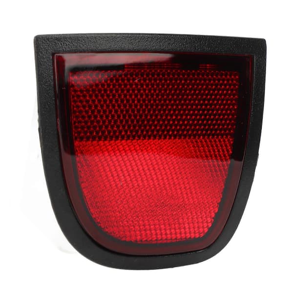 Bakre støtfangerreflektor Rød støtfanger bakre sidereflektorpanel erstatning for Mitsubishi L200 Triton ML MN 2005 til 2015 Høyre 8355A016