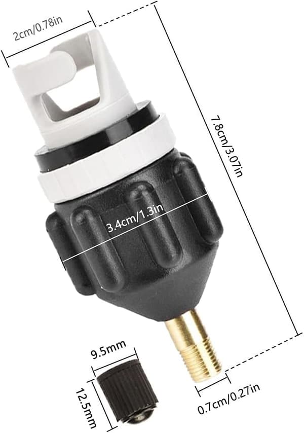 Pumpeadapter Inflasjonsventilomformer